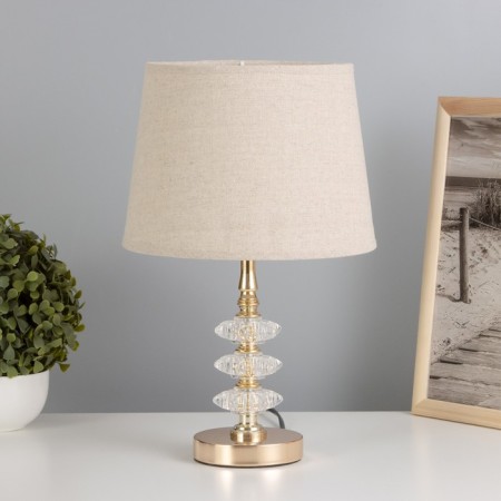 Martina table lamp E27 40W gold 20x20x40 cm Risalux