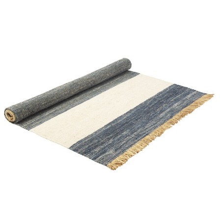 Reding from jute, denim and wool Tkano Hyderabad Ethnic, size 160x230 cm-8