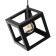 Lamp Bayerlux 69932/3 E27 40W Black 50x16x24-124 cm