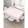 The tablecloth “Heart in strip”, rectangular, Saten, size 145x180 cm