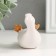 Souvenir Ceramics "Duckling with paws up" 4.9x5.9x6.5 cm