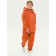 Children's pants, height 98 cm, orange color