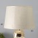 Table lamp with lampshade Risalux "Ricardo", E27, 40 W, Figure base, 30 × 30 × 48 cm