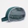Lightning cosmetic bag, green color