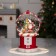 LED figure “New Year's caramel”, 19.8x11.1x11.8 cm, music, aah3, usb, glow warm white