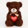 Soft toy "I love you", 25 cm, mix