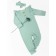 Children's overalls with ruffles fashion, height 86 cm, green color