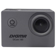 Экшн-камера Digma DiCam 180 серый