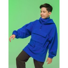 Boys jacket, height 128 cm, ultramarine color
