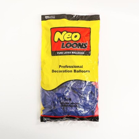 Shar Latex 10 ", standard, set 100 pcs., Blue color-1