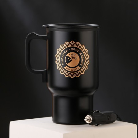 Thermal circle in the cigarette lighter "Fisheries", 450 ml