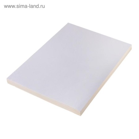A4 paper, 50 sheets, 80 g/m, self -adhesive, white glossy
