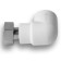 Aqualink square, polypropylene, d = 20 mm x 3/4 ", with a pitch nut
