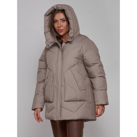 Winter jacket, size 50, light brown color-6