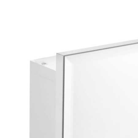 Bathroom mirror "ESHZ-550", white, 55 x 60 x 12 cm-3