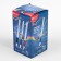 Ballic handle, 0.5 mm, blue rod, with a rubber holder, MIX case