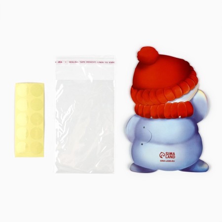 Package for sweets "Snowman", 11 x 6 cm, New Year-2