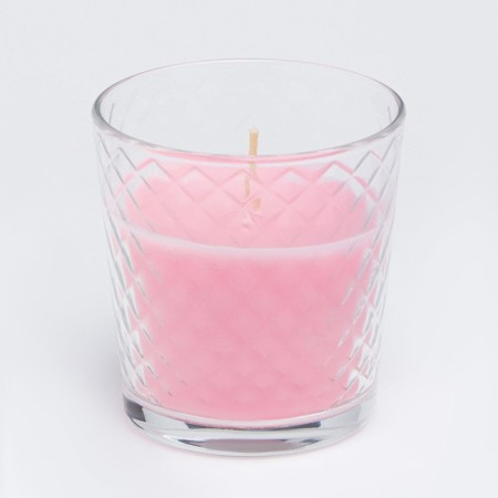 Aromatic candle in a glass "Flower waltz", gift packaging, 8x8.5 cm, 30 hours-2