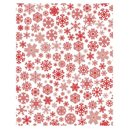 Pillow Roller "Snowflakes in winter, decorative, size 16x45 cm-1