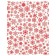 Pillow Roller "Snowflakes in winter, decorative, size 16x45 cm