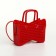 Bag Cubt Bant, 17*4*12, department without fastener, strap 80cm, red