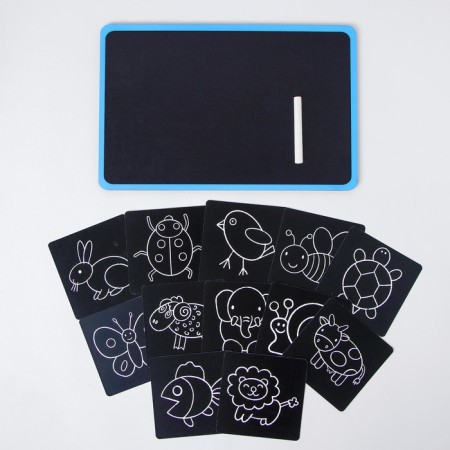 Cretaceous board "Drawing lessons"-1