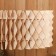 Wooden lampshade "Ball with zigms", d = 45cm
