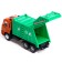 Metal truck "KAMAZ. Garbage truck ", 1:54, inertial, green color