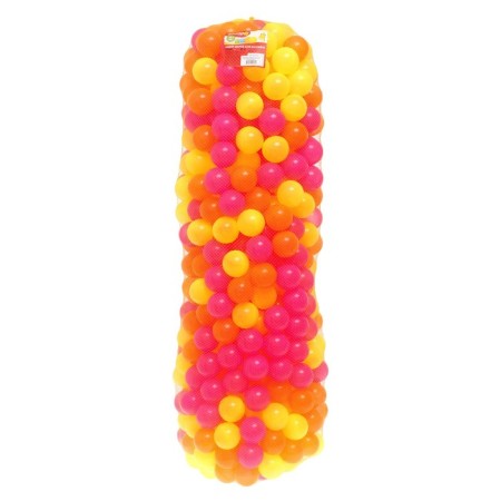 Set of balls "fluorescent" 500 pieces, orange, pink, lemon-11