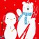 Body with DL. Sleeve Kroshka I "Happy Winter", height 74-80 cm, red