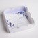 Cookie box, confectionery packaging with PVC lid, just for you, 10.5 x 10.5 x 3 cm