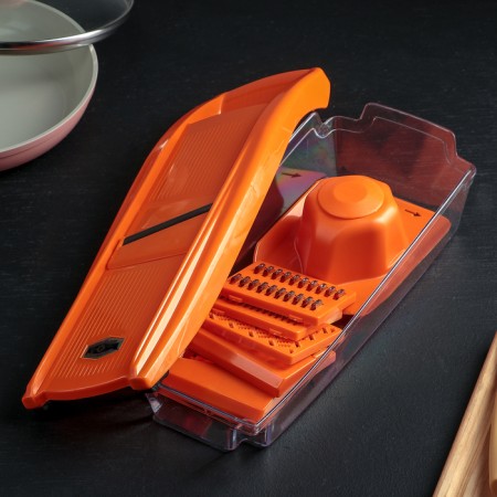 Set for cutting vegetables No. 1, with 6 nozzles, vegetable manager and container-3