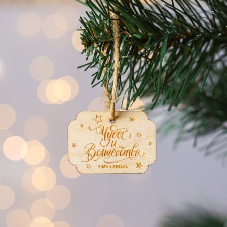 Christmas toys "Miracles and magic", set 5 pcs-7