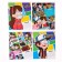 A set of notebooks 10 pieces, 24 sheets, in the ruler, cover coated cardboard, gravity farz