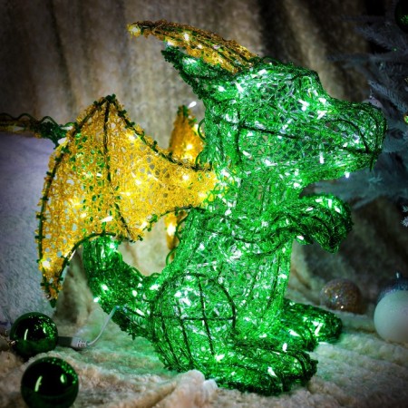 LED figure "Dragon", 66 × 55 × 70 cm, 20 watts, 220 B-2