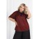 Female jumper, size 42, burgundy color