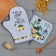 Kit kitchen "happiness" mittens-output 20x28cm, grabbing 19x19cm, 100% hl