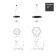 LED LED Geometria Hexagon 51W 4000k 3900 IP40 80x80x8 Black
