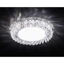 Ambrella Light Lumber built -in LED, G5.3, 3W, Chrome Color, D = 85 mm