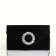 Female bag on a magnet, black color