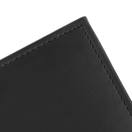 Delivery of a non -stated A5, 160 Vivevella sheets, Cover Artificial Leather, Corners perforation, Black-2