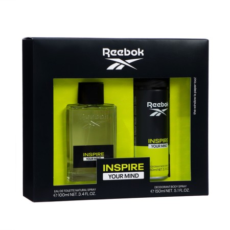 Набор мужской Reebok Inspire Your Min: туалетная вода, 100 мл + дезодорант, 150 мл-3