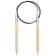Circular knitting needles, bamboo, 7.0 mm/80cm, 1 pc