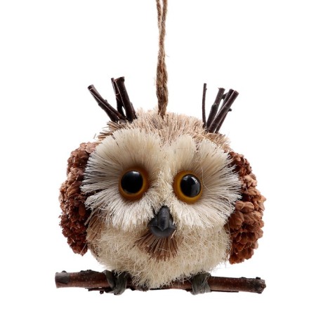 Decorative suspension "Smart owl" 12.5 × 12.5 × 12.5 cm-1