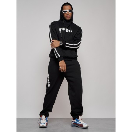 Sports suit men's, size 48, black color-18