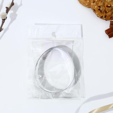 The form for cutting the cookie “egg” on Easter, 4.5 x 6.5 x 1.3 cm.-3