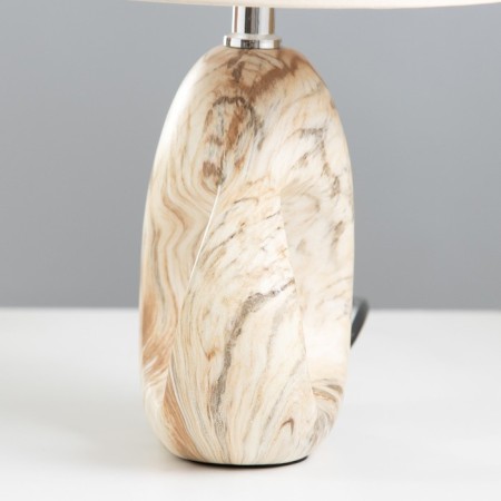 The table lamp "drinks" E14 40W white-beige 23x23x34 cm Risalux-4