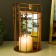 Spinker "candle" LED from batteries 3AAA copper 15x11x25 cm Risalux