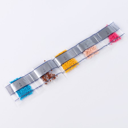 Diamond embroidery with a partial filling of MOMOE 13.7 × 18.3 cm, cardboard-3