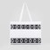Household bag on the button, white color